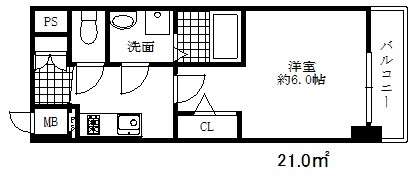 エスリード神戸大倉山ヒルズ 11階 間取り図